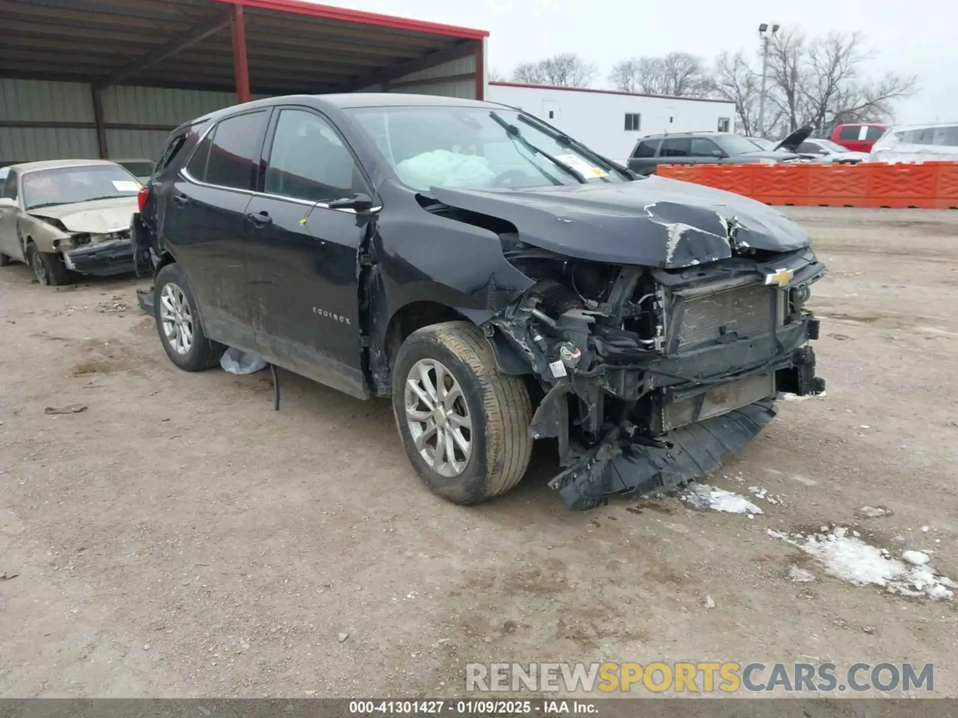 1 Photograph of a damaged car 2GNAXTEV4L6161430 CHEVROLET EQUINOX 2020