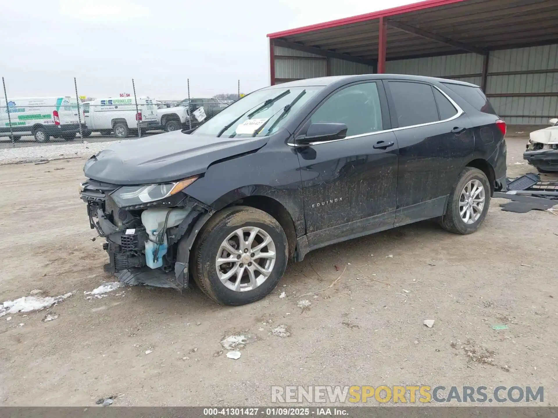 2 Photograph of a damaged car 2GNAXTEV4L6161430 CHEVROLET EQUINOX 2020