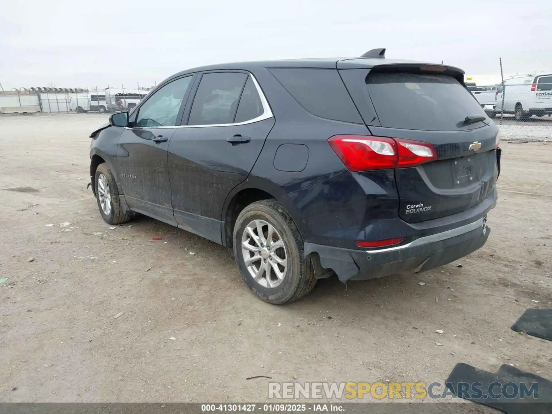 3 Photograph of a damaged car 2GNAXTEV4L6161430 CHEVROLET EQUINOX 2020