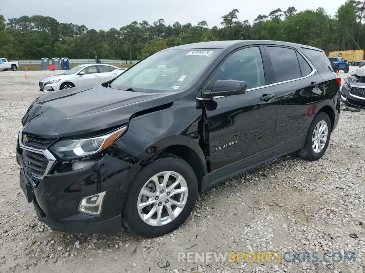 1 Photograph of a damaged car 2GNAXTEV4L6170922 CHEVROLET EQUINOX 2020