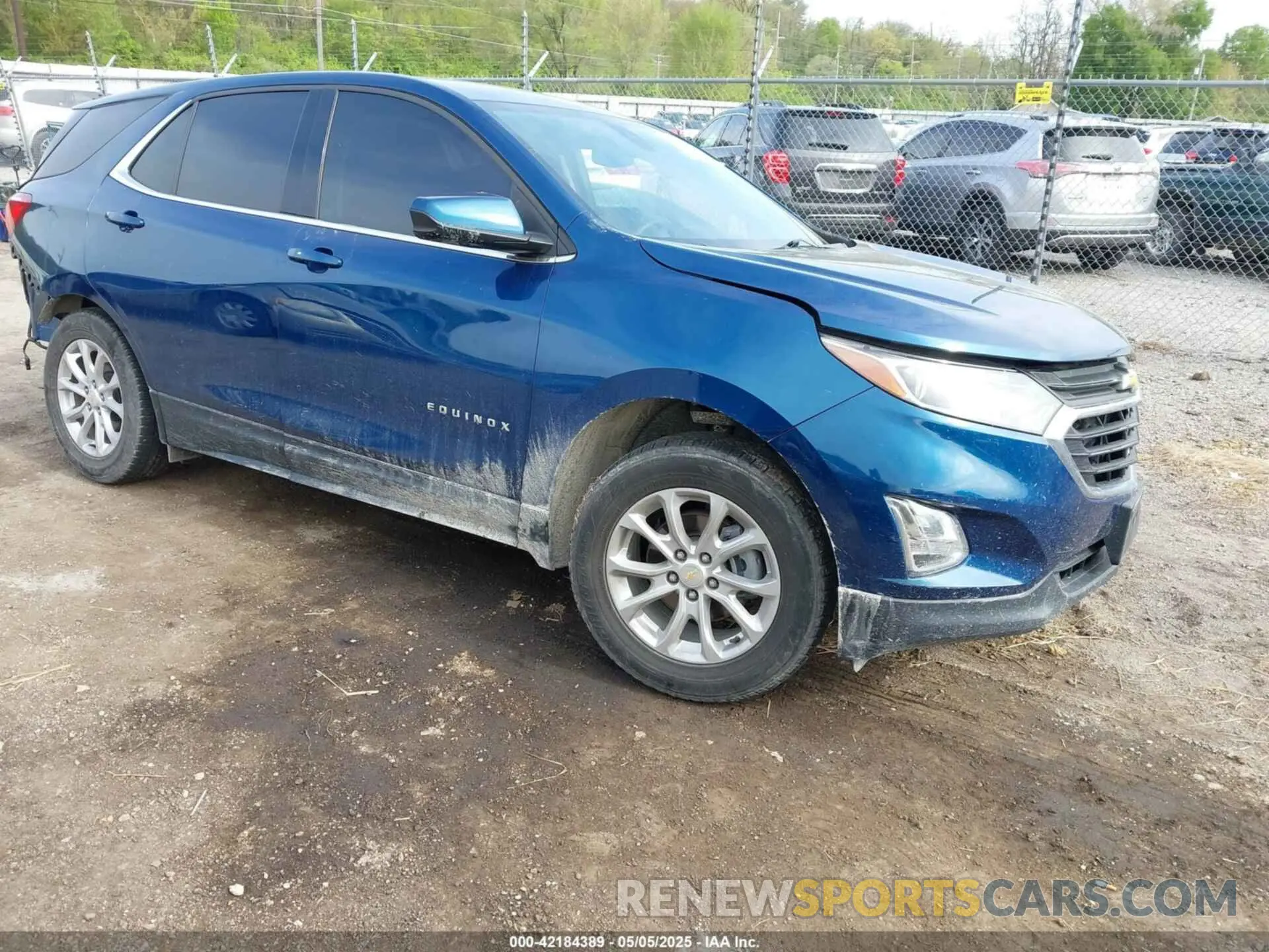 1 Photograph of a damaged car 2GNAXTEV4L6172959 CHEVROLET EQUINOX 2020