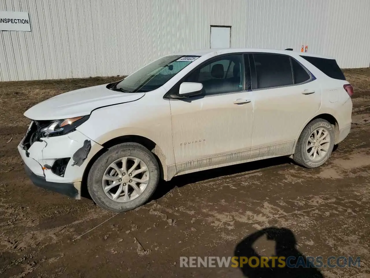 1 Photograph of a damaged car 2GNAXTEV4L6192743 CHEVROLET EQUINOX 2020