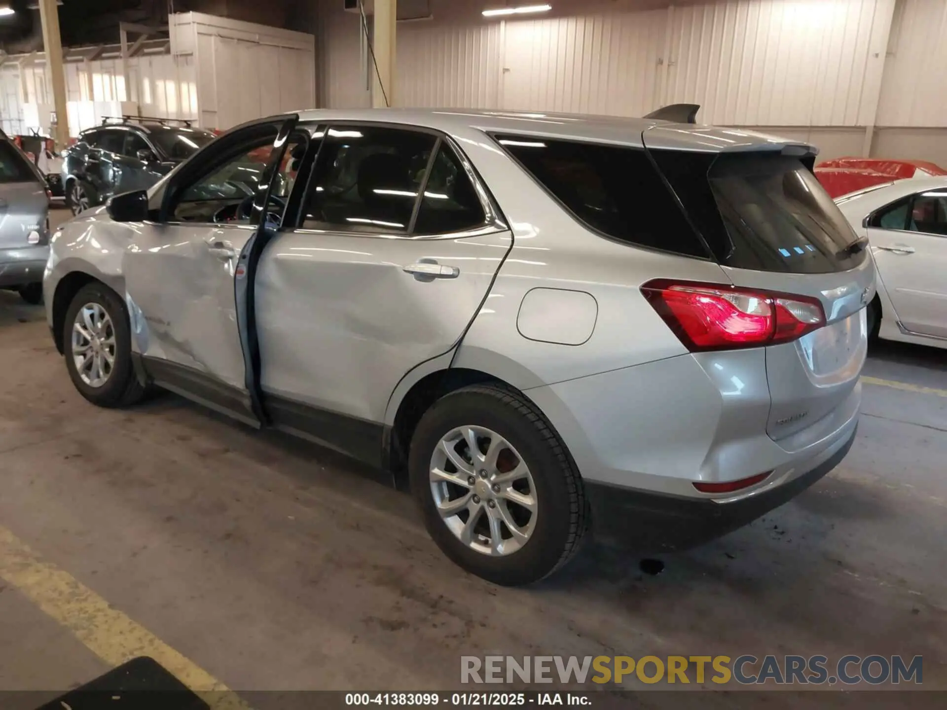 3 Photograph of a damaged car 2GNAXTEV4L6252441 CHEVROLET EQUINOX 2020