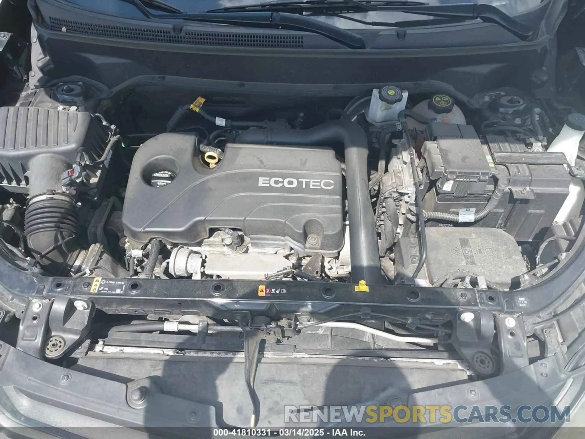 10 Photograph of a damaged car 2GNAXTEV5L6121857 CHEVROLET EQUINOX 2020