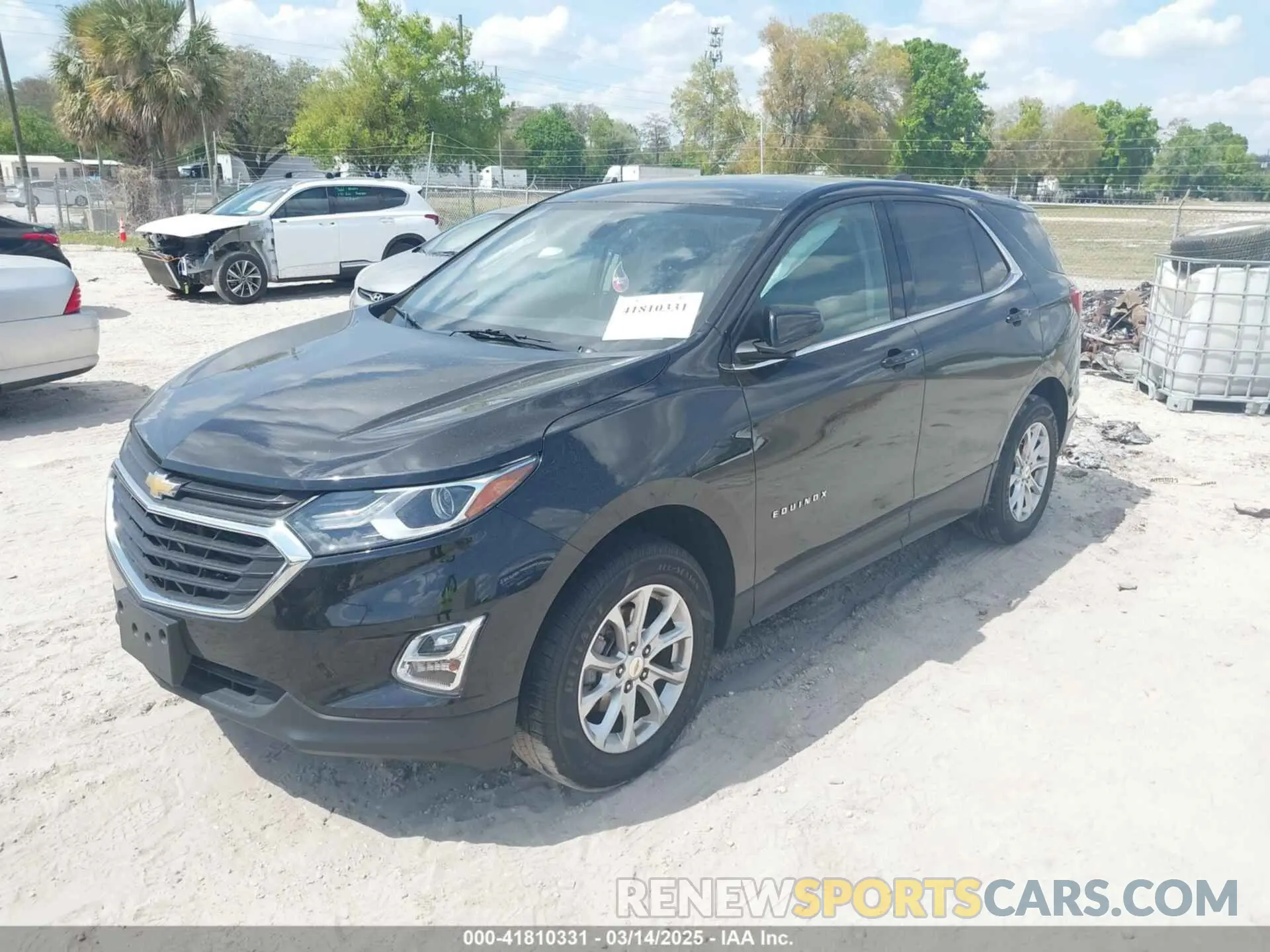 2 Photograph of a damaged car 2GNAXTEV5L6121857 CHEVROLET EQUINOX 2020