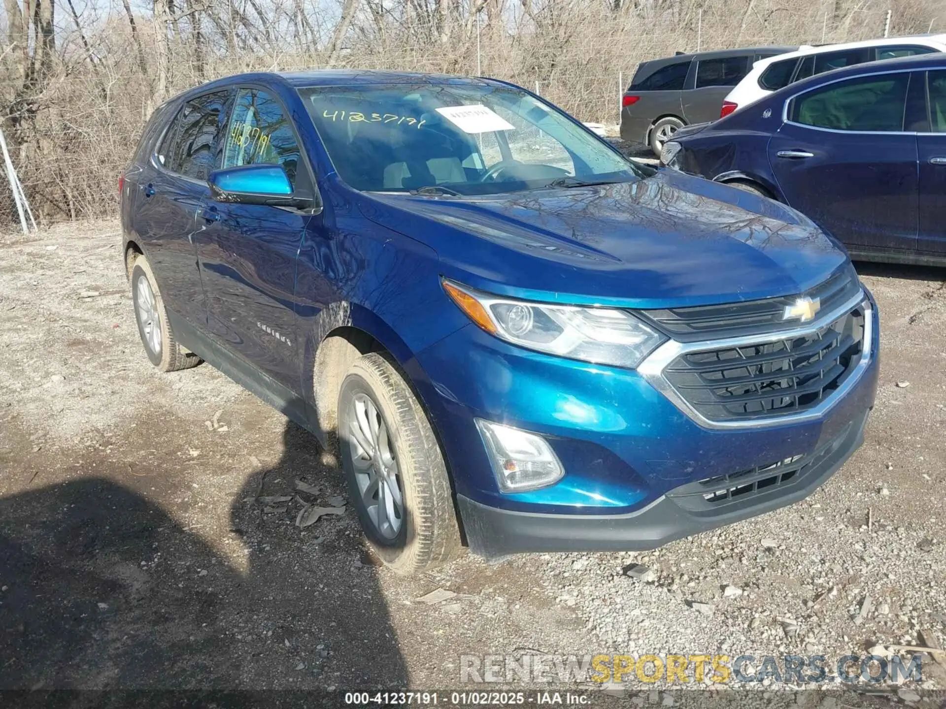 1 Photograph of a damaged car 2GNAXTEV5L6155488 CHEVROLET EQUINOX 2020