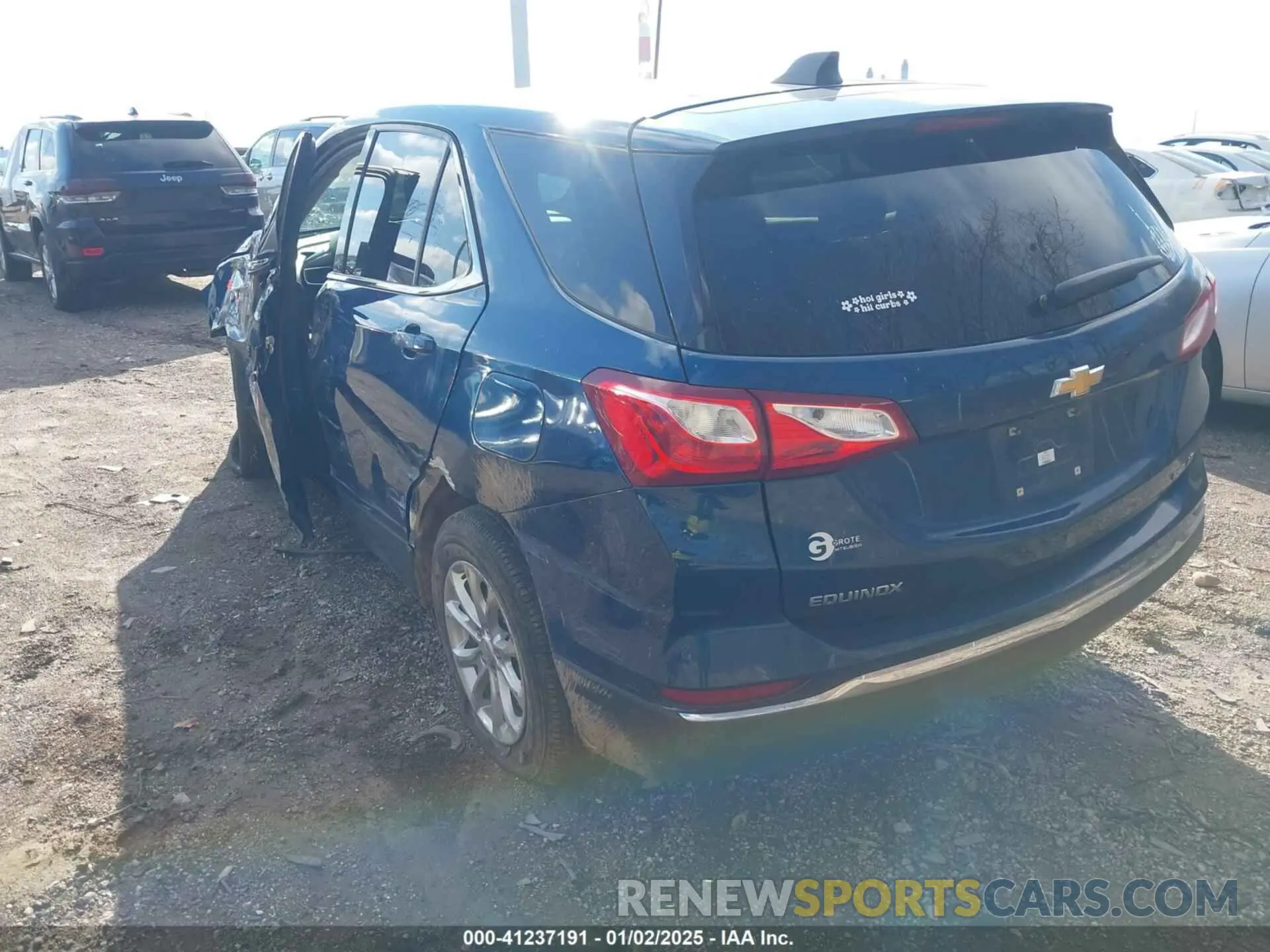 3 Photograph of a damaged car 2GNAXTEV5L6155488 CHEVROLET EQUINOX 2020