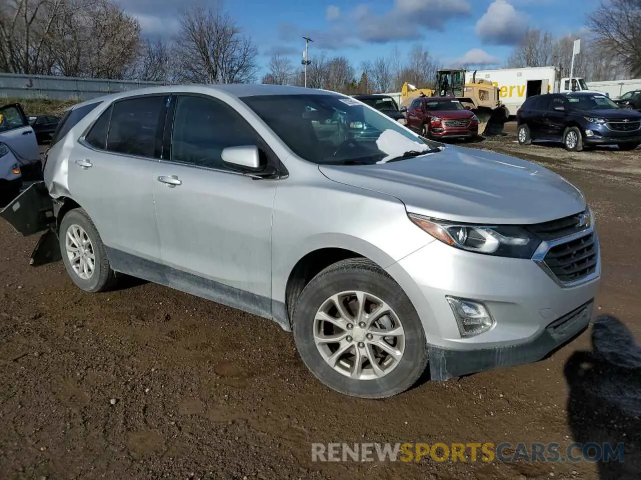 4 Photograph of a damaged car 2GNAXTEV5L6219626 CHEVROLET EQUINOX 2020