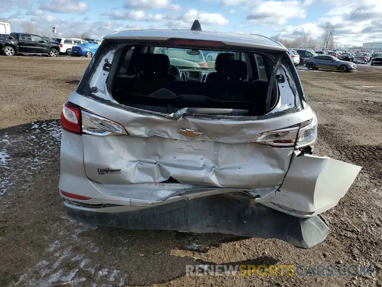 6 Photograph of a damaged car 2GNAXTEV5L6219626 CHEVROLET EQUINOX 2020