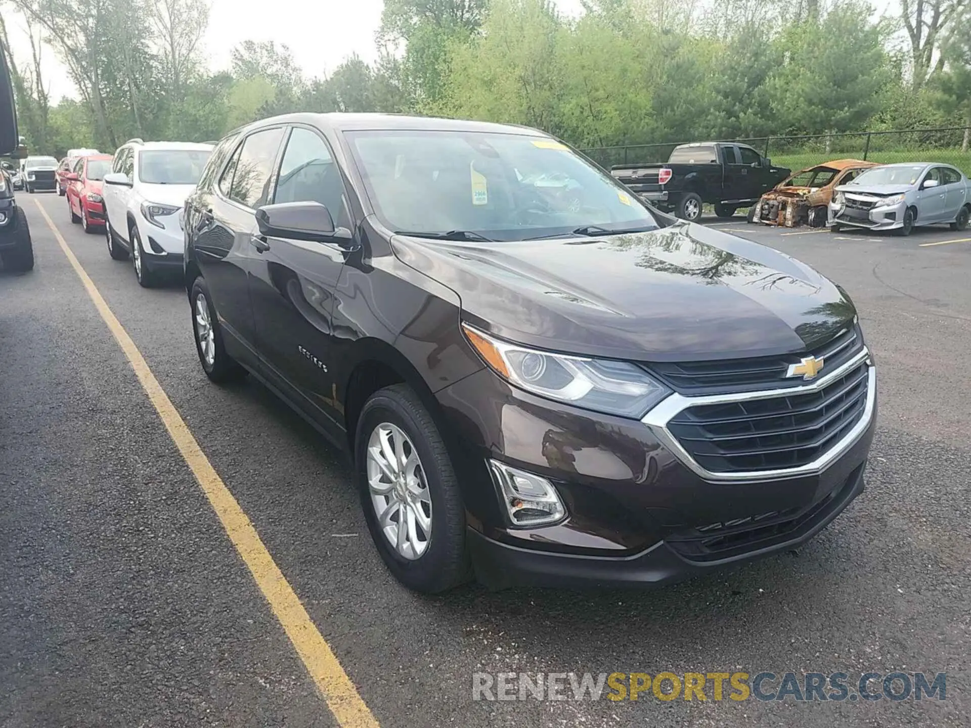 3 Photograph of a damaged car 2GNAXTEV6L6260962 CHEVROLET EQUINOX 2020