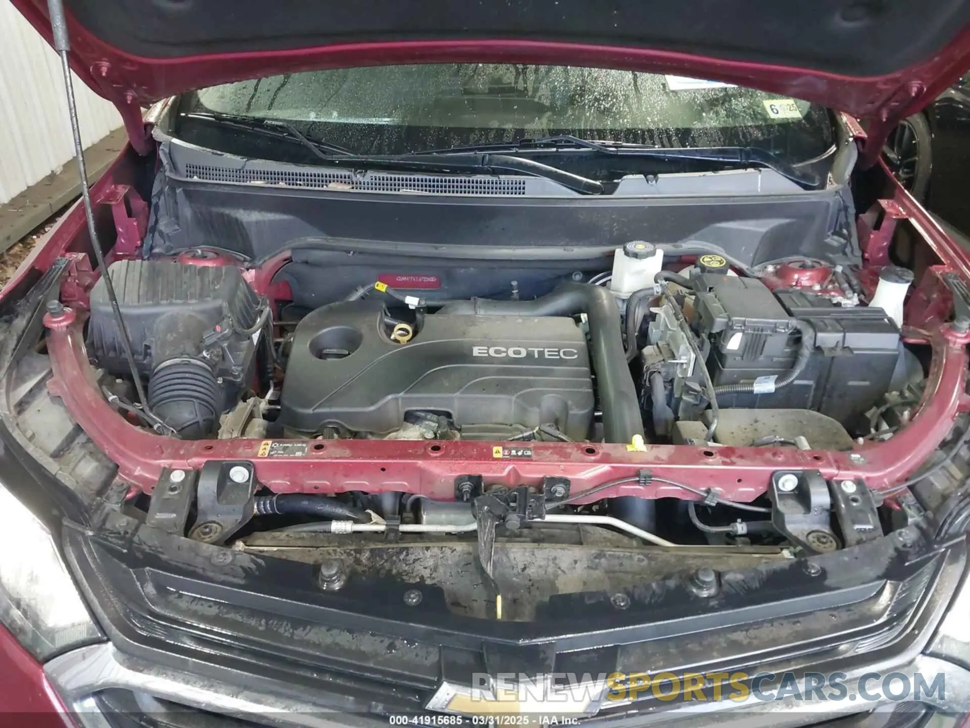 10 Photograph of a damaged car 2GNAXTEV7L6122508 CHEVROLET EQUINOX 2020
