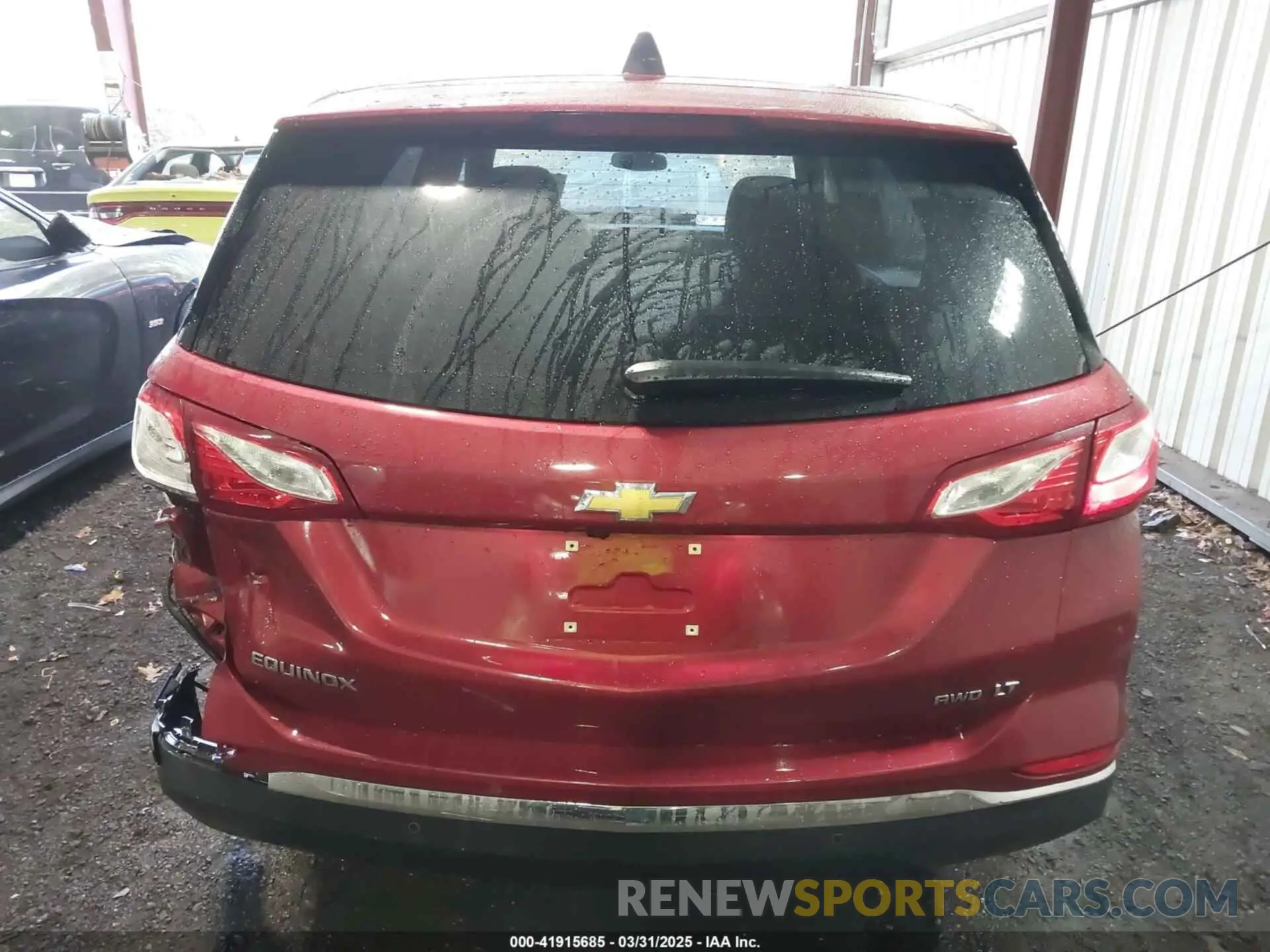 16 Photograph of a damaged car 2GNAXTEV7L6122508 CHEVROLET EQUINOX 2020