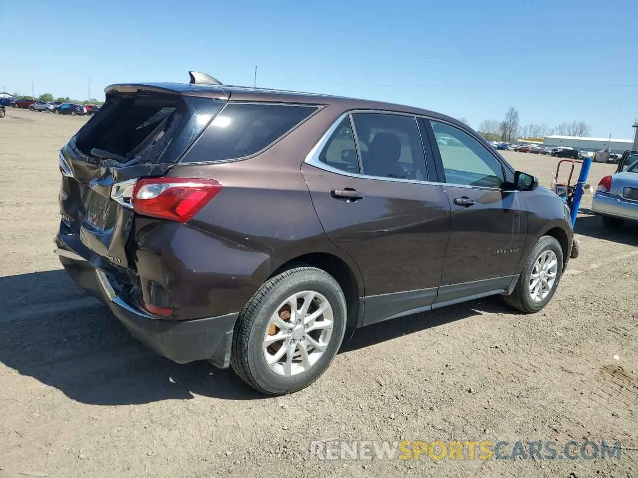 3 Photograph of a damaged car 2GNAXTEV7L6127840 CHEVROLET EQUINOX 2020
