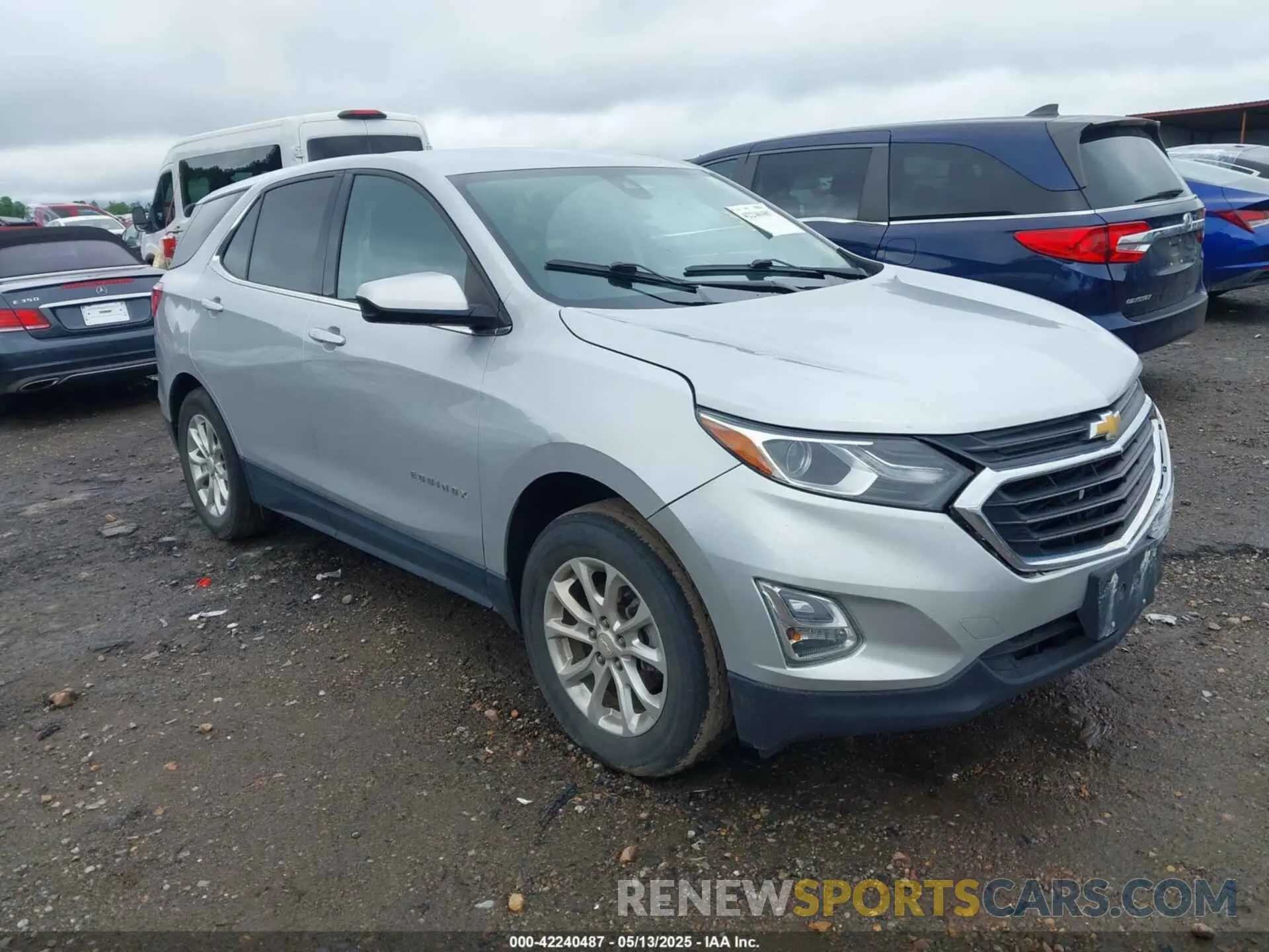 1 Photograph of a damaged car 2GNAXTEV7L6179999 CHEVROLET EQUINOX 2020