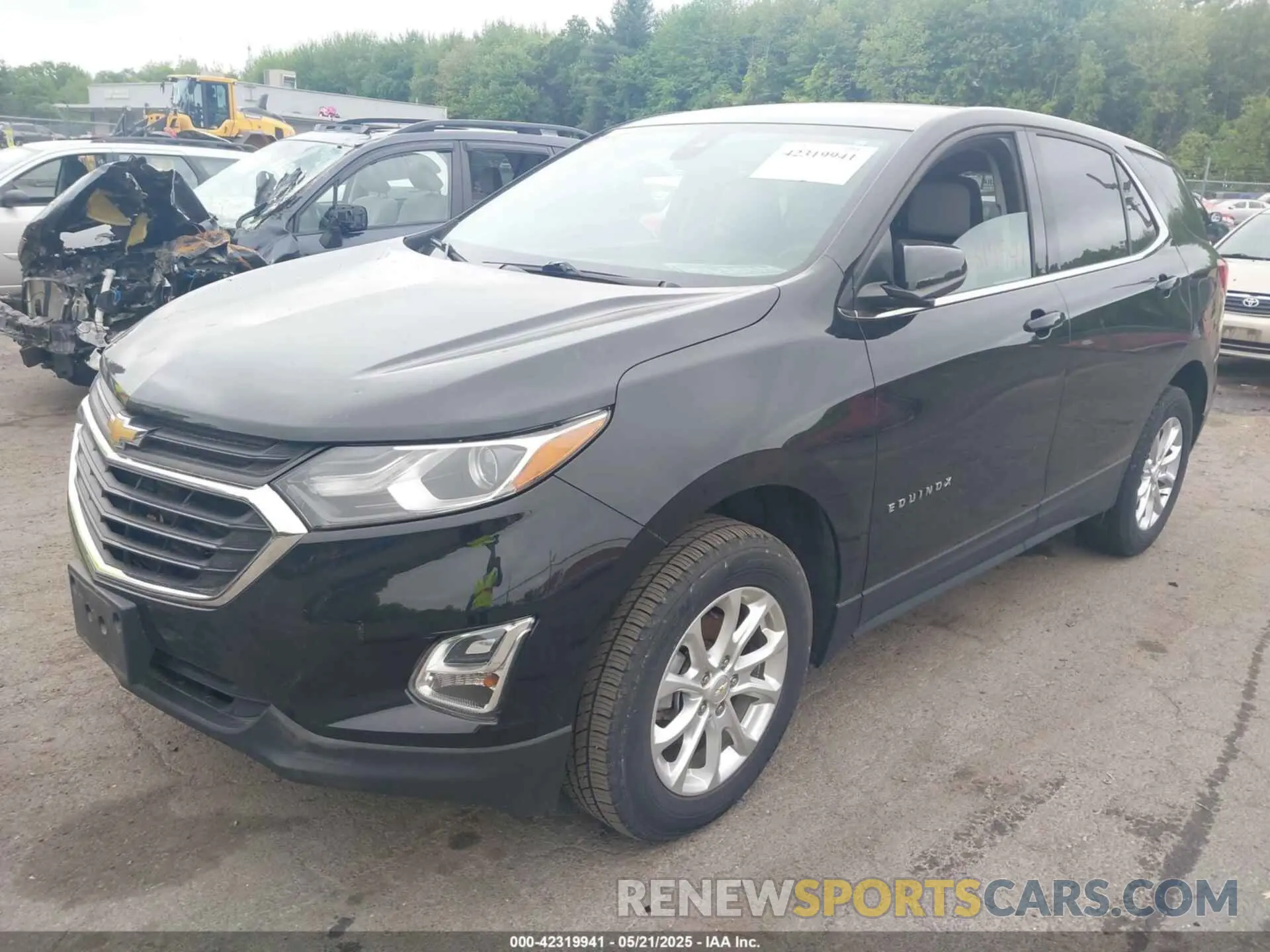 2 Photograph of a damaged car 2GNAXTEV7L6249419 CHEVROLET EQUINOX 2020