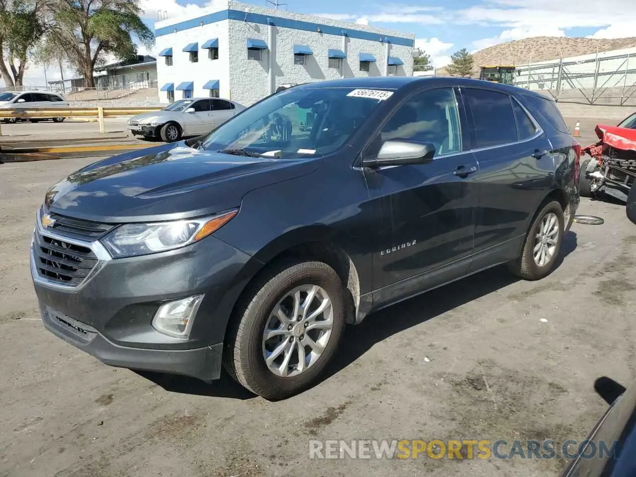 1 Photograph of a damaged car 2GNAXTEV7L6260985 CHEVROLET EQUINOX 2020