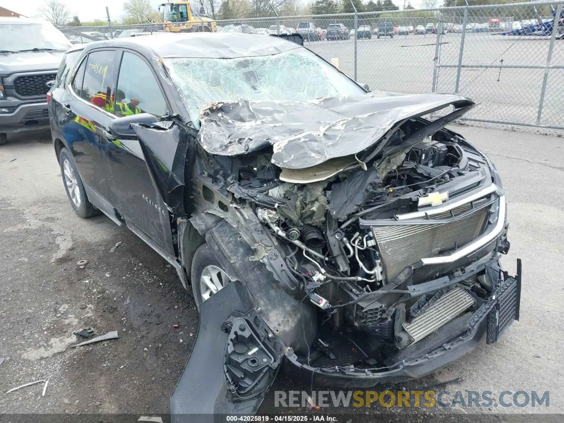 6 Photograph of a damaged car 2GNAXTEV8L6113123 CHEVROLET EQUINOX 2020