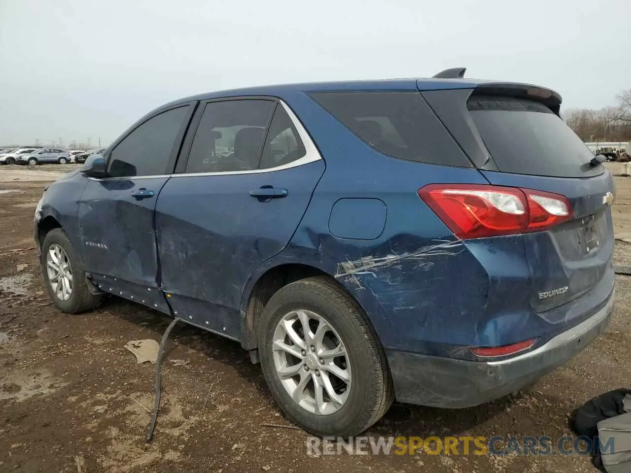 2 Photograph of a damaged car 2GNAXTEVXL6170018 CHEVROLET EQUINOX 2020