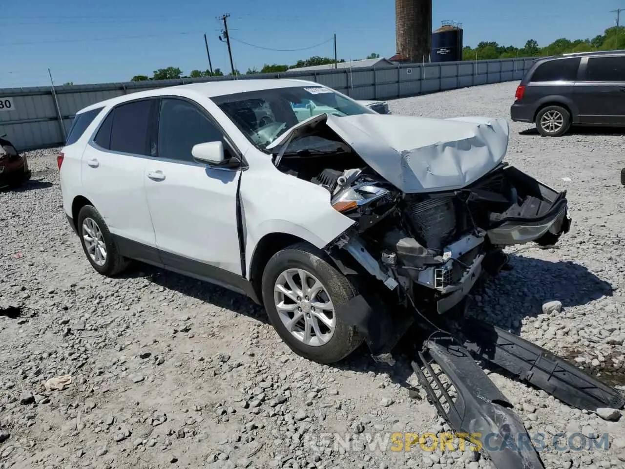4 Photograph of a damaged car 2GNAXUEV0L6106690 CHEVROLET EQUINOX 2020