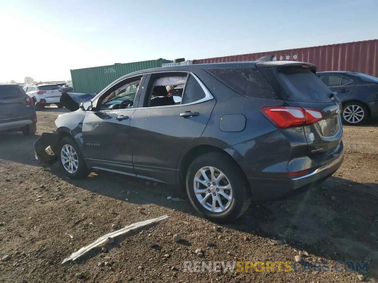 2 Photograph of a damaged car 2GNAXUEV0L6138667 CHEVROLET EQUINOX 2020