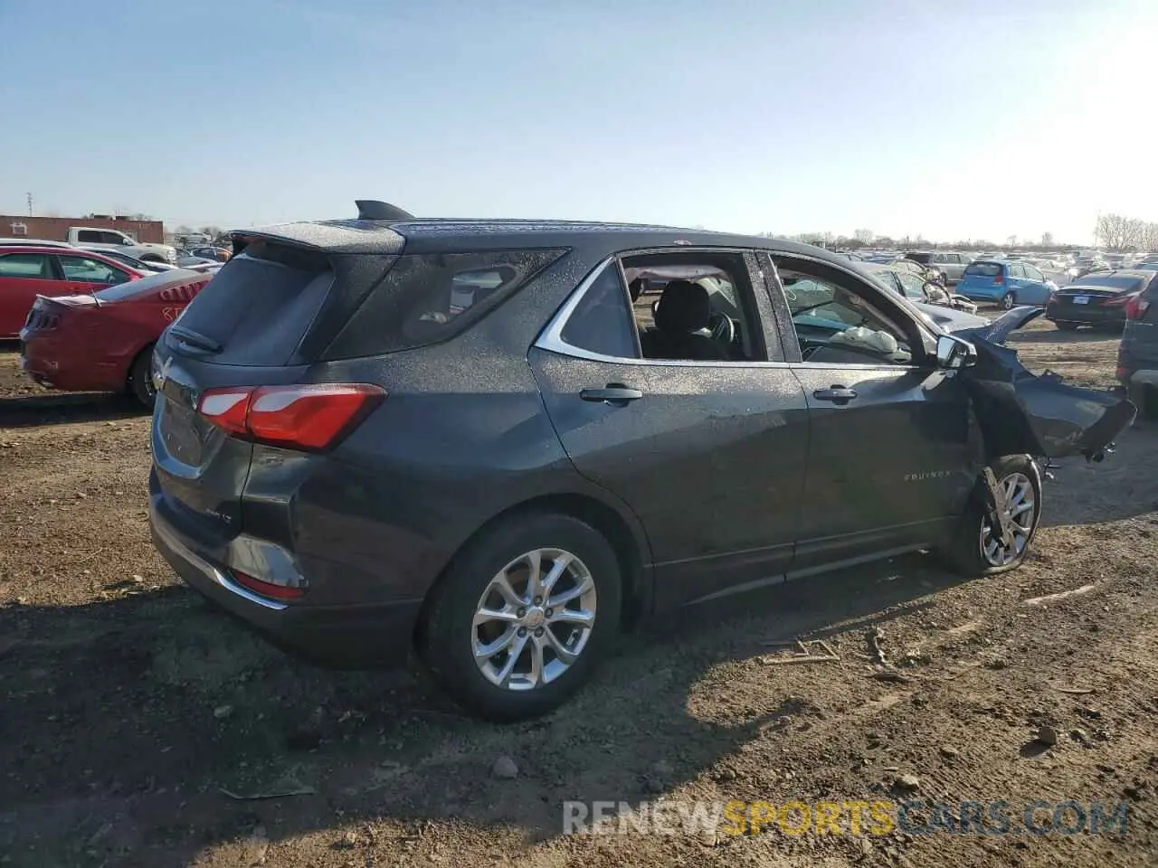 3 Photograph of a damaged car 2GNAXUEV0L6138667 CHEVROLET EQUINOX 2020