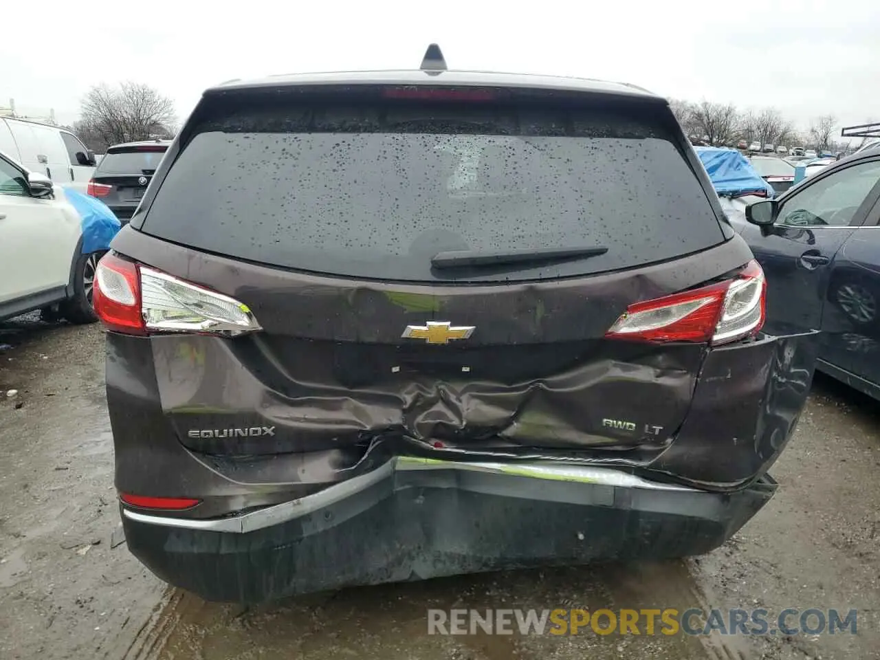 6 Photograph of a damaged car 2GNAXUEV1L6260096 CHEVROLET EQUINOX 2020