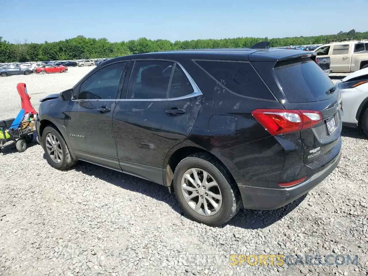 2 Photograph of a damaged car 2GNAXUEV2L6238589 CHEVROLET EQUINOX 2020