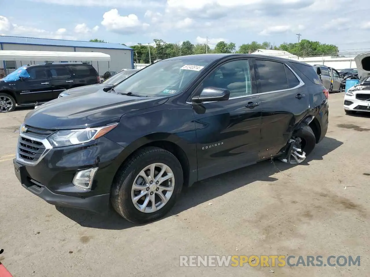 1 Photograph of a damaged car 2GNAXUEV2L6262004 CHEVROLET EQUINOX 2020