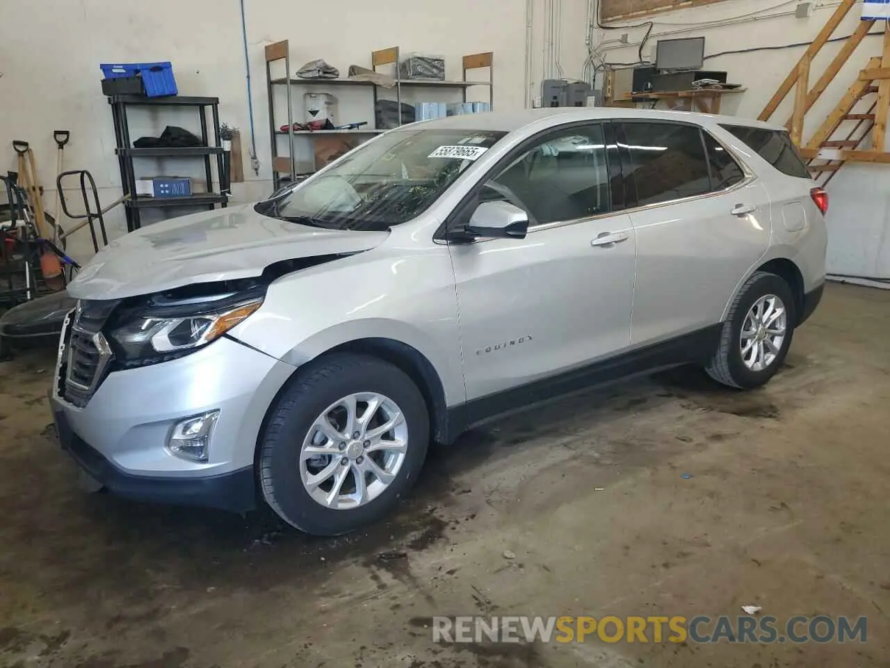 1 Photograph of a damaged car 2GNAXUEV3L6118977 CHEVROLET EQUINOX 2020