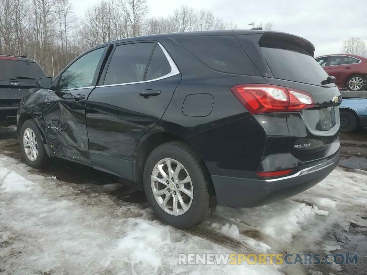 2 Photograph of a damaged car 2GNAXUEV3L6203706 CHEVROLET EQUINOX 2020