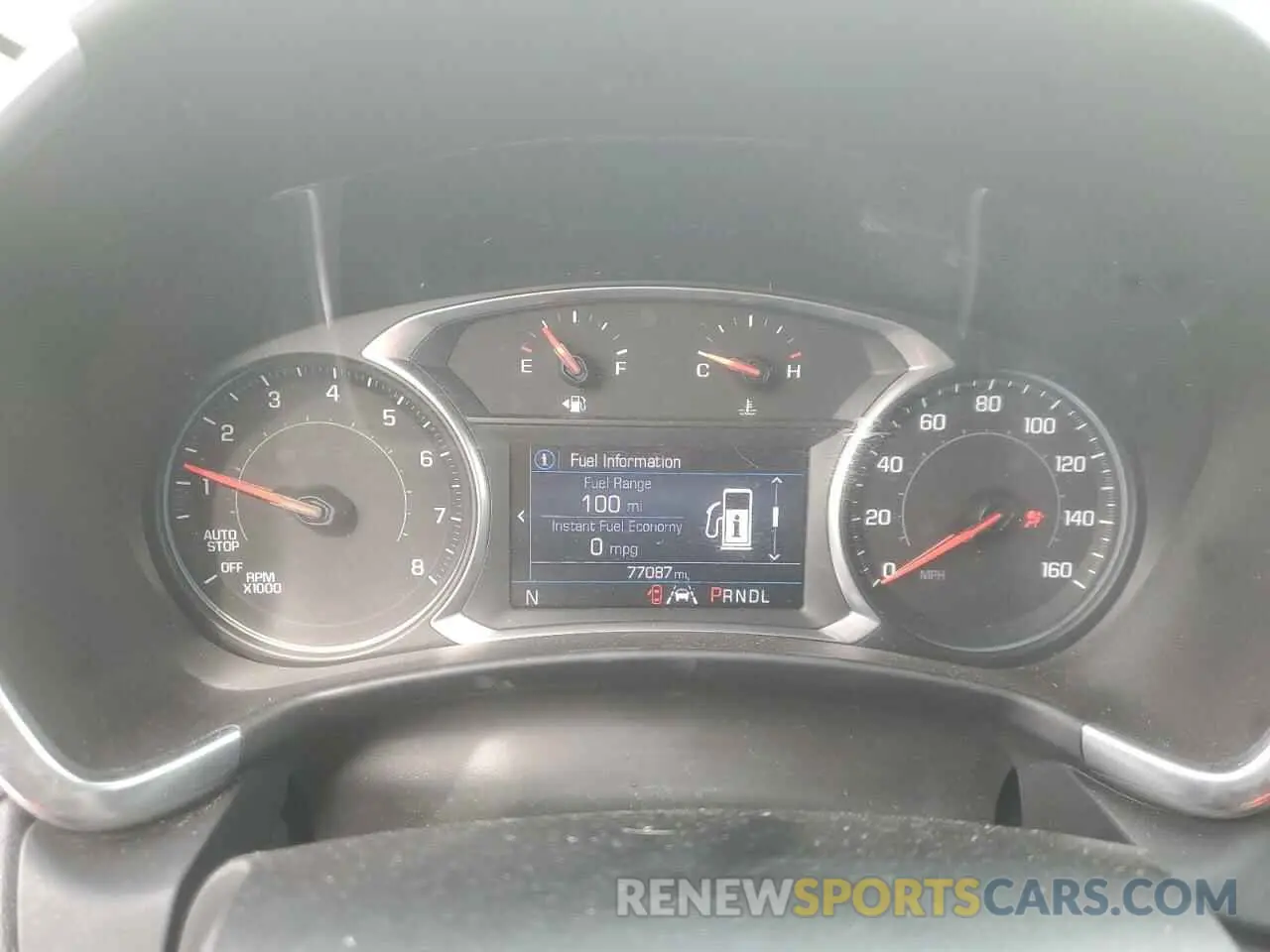 9 Photograph of a damaged car 2GNAXUEV3L6203706 CHEVROLET EQUINOX 2020