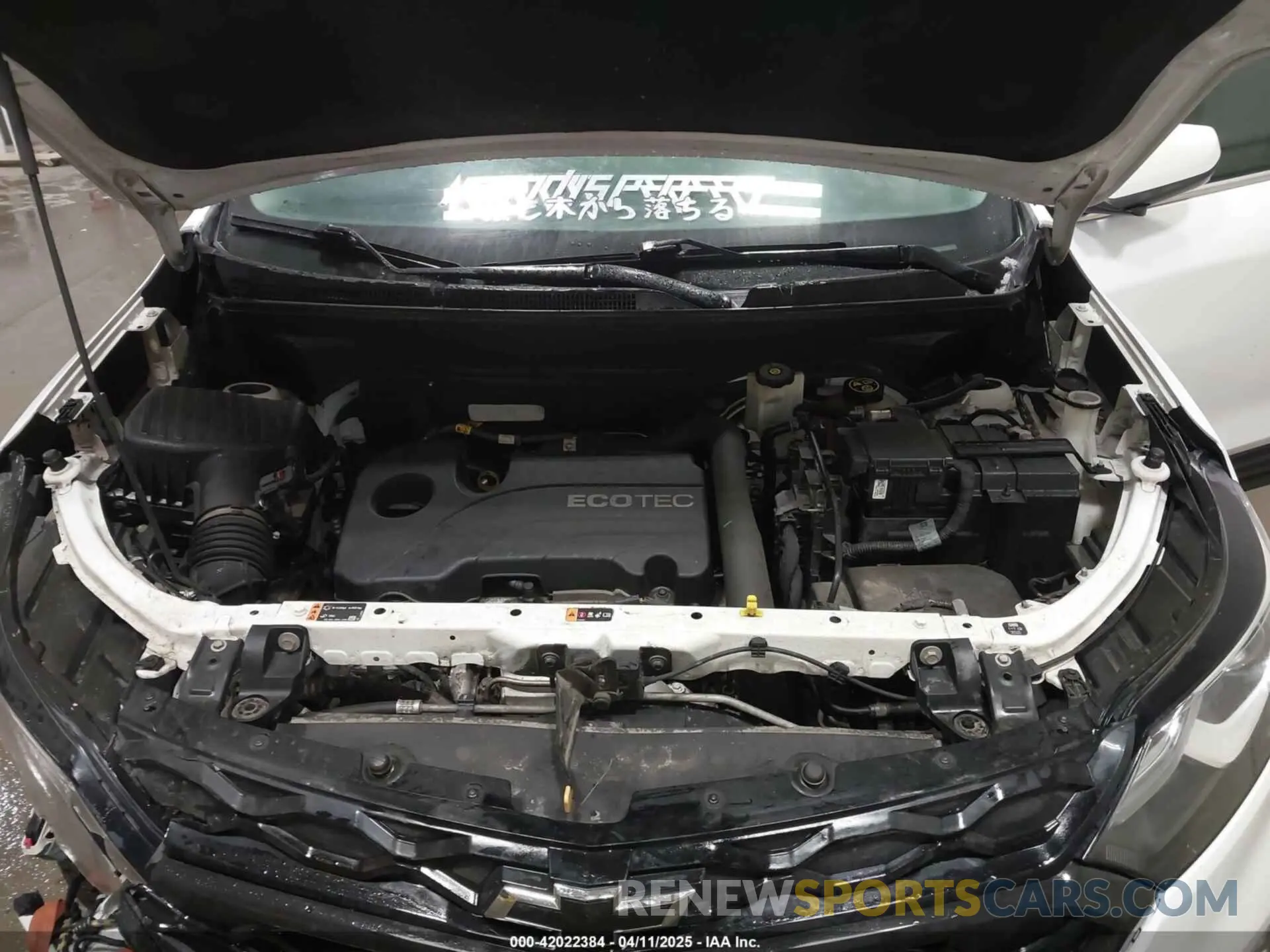 10 Photograph of a damaged car 2GNAXUEV3L6236561 CHEVROLET EQUINOX 2020