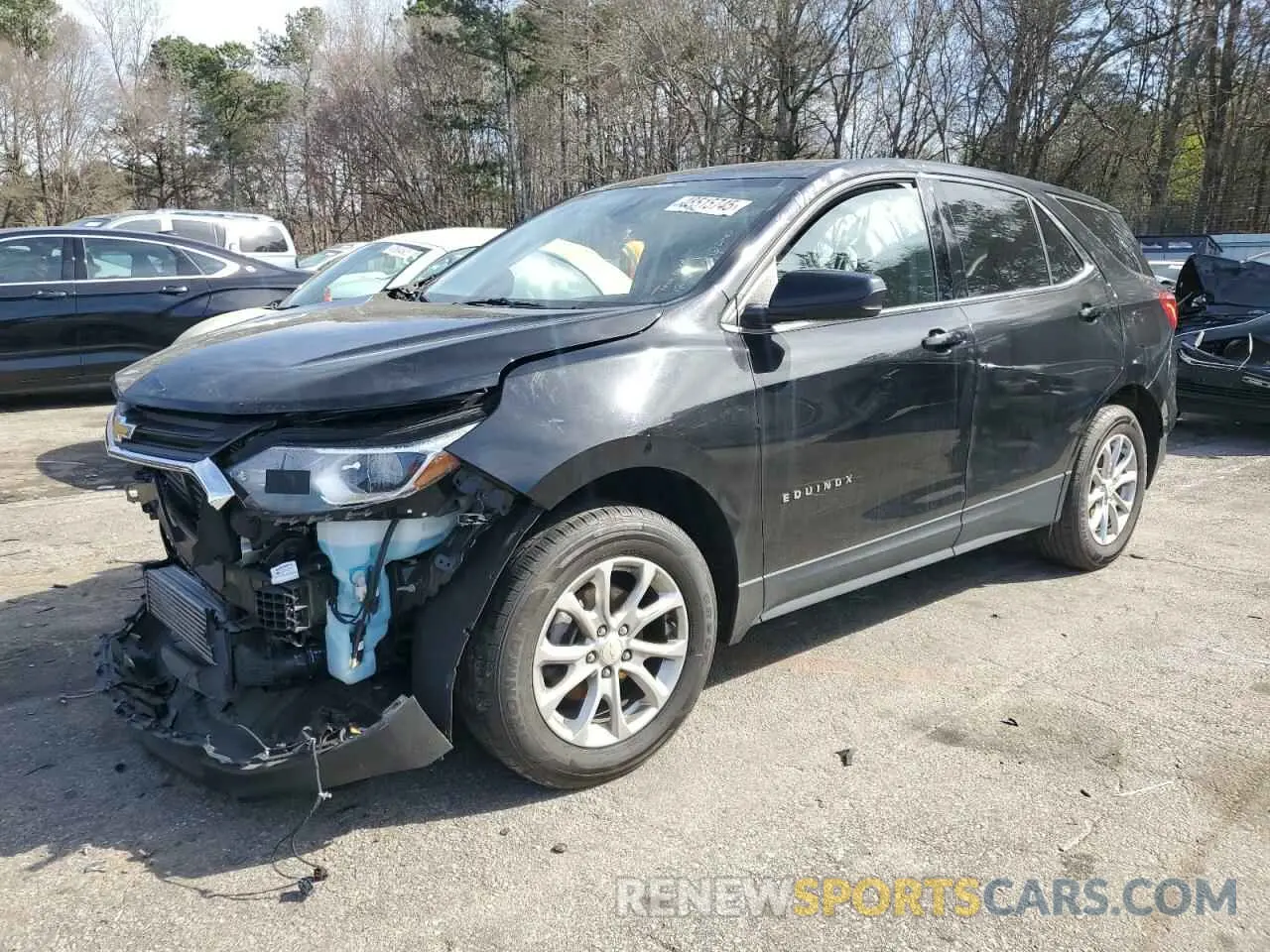 1 Photograph of a damaged car 2GNAXUEV3L6282892 CHEVROLET EQUINOX 2020