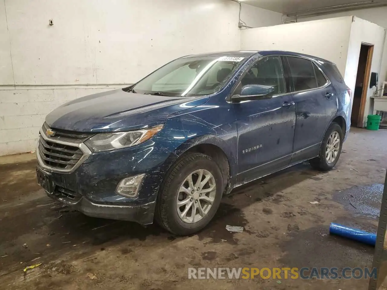 1 Photograph of a damaged car 2GNAXUEV4L6154693 CHEVROLET EQUINOX 2020