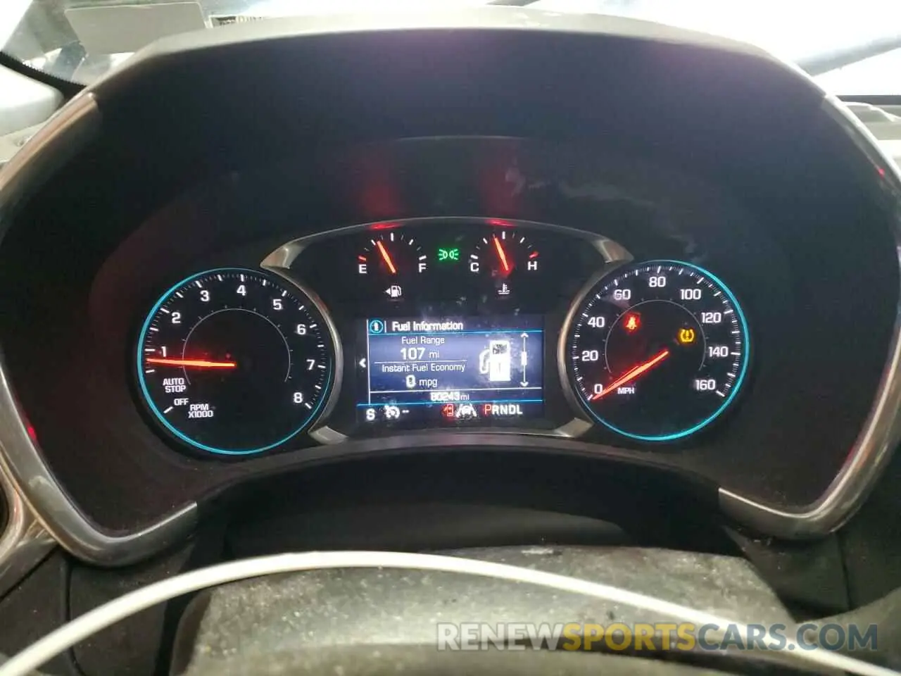 9 Photograph of a damaged car 2GNAXUEV4L6207120 CHEVROLET EQUINOX 2020