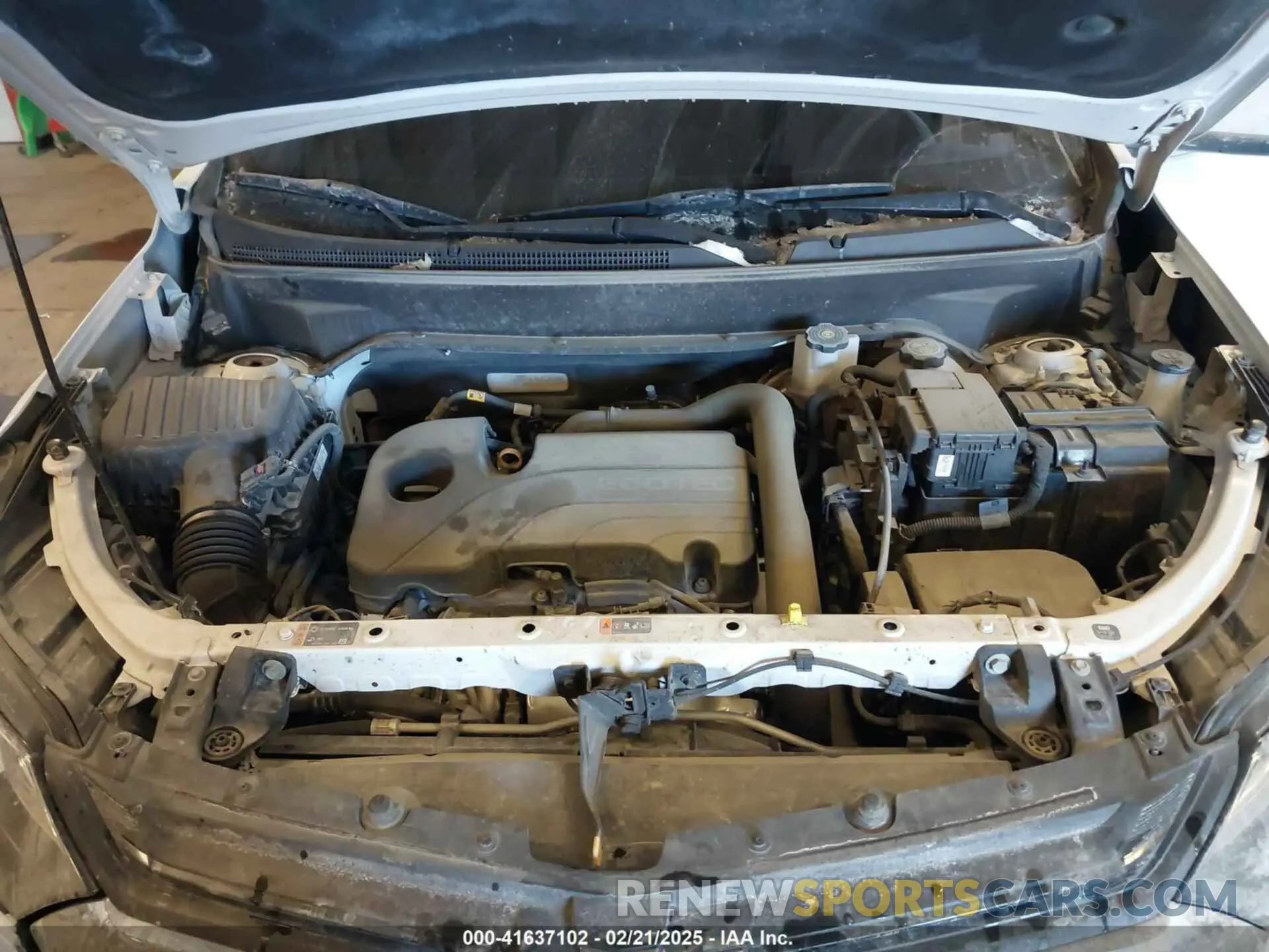 10 Photograph of a damaged car 2GNAXUEV4L6228503 CHEVROLET EQUINOX 2020