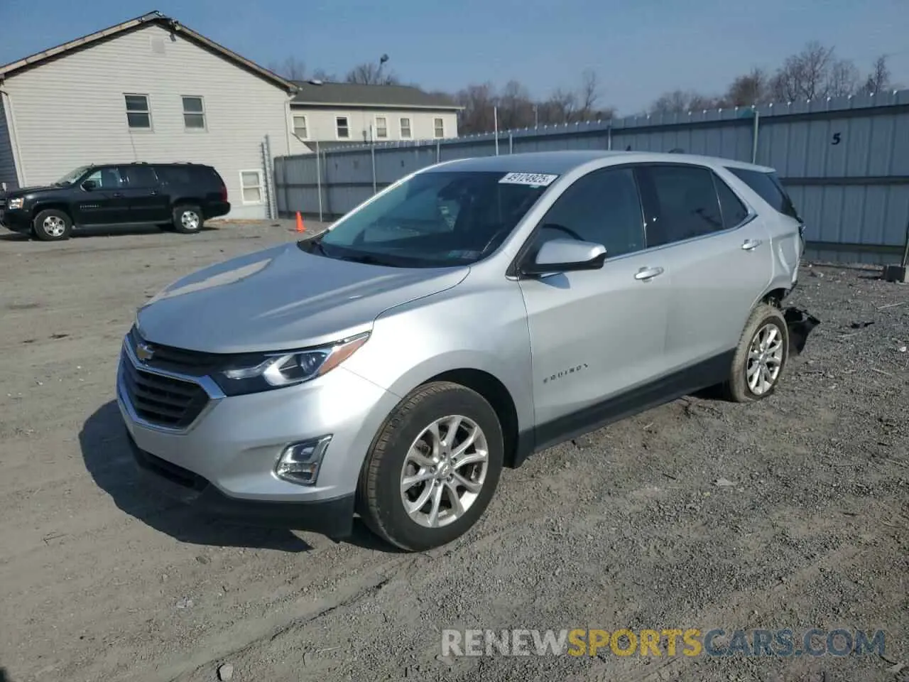 1 Photograph of a damaged car 2GNAXUEV4L6240487 CHEVROLET EQUINOX 2020