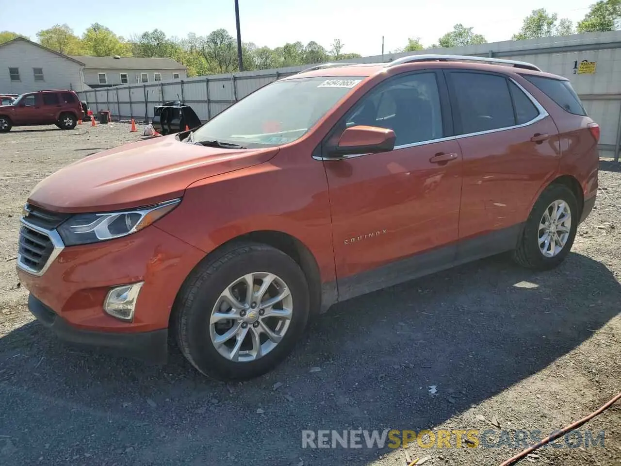 1 Photograph of a damaged car 2GNAXUEV4L6257791 CHEVROLET EQUINOX 2020