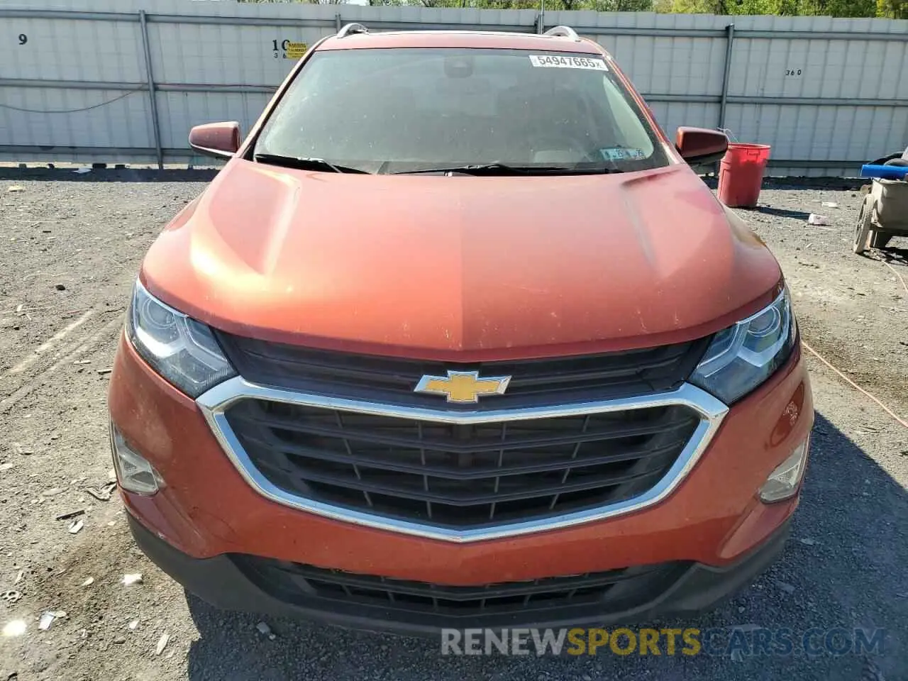 5 Photograph of a damaged car 2GNAXUEV4L6257791 CHEVROLET EQUINOX 2020