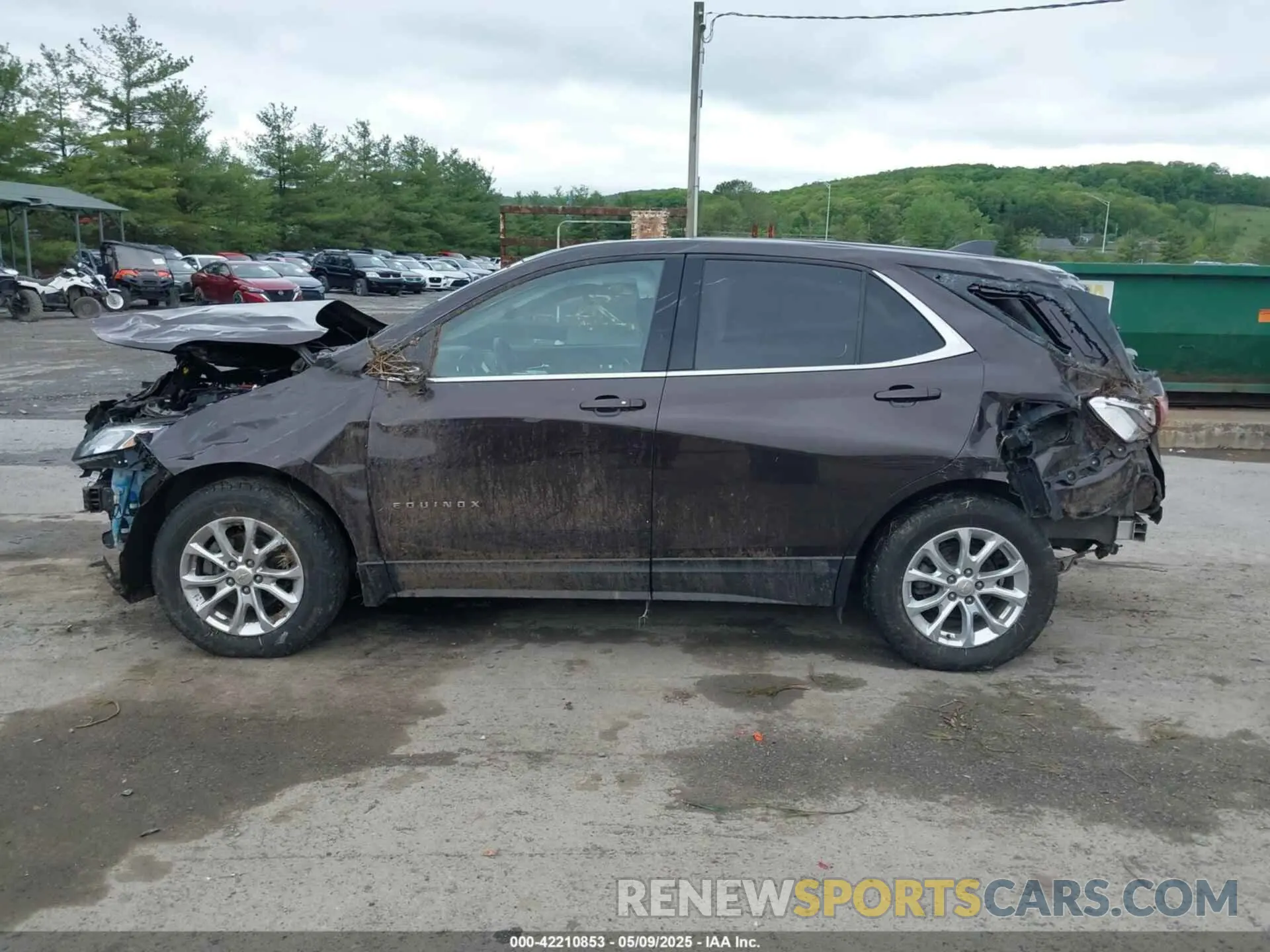 14 Photograph of a damaged car 2GNAXUEV4L6265275 CHEVROLET EQUINOX 2020