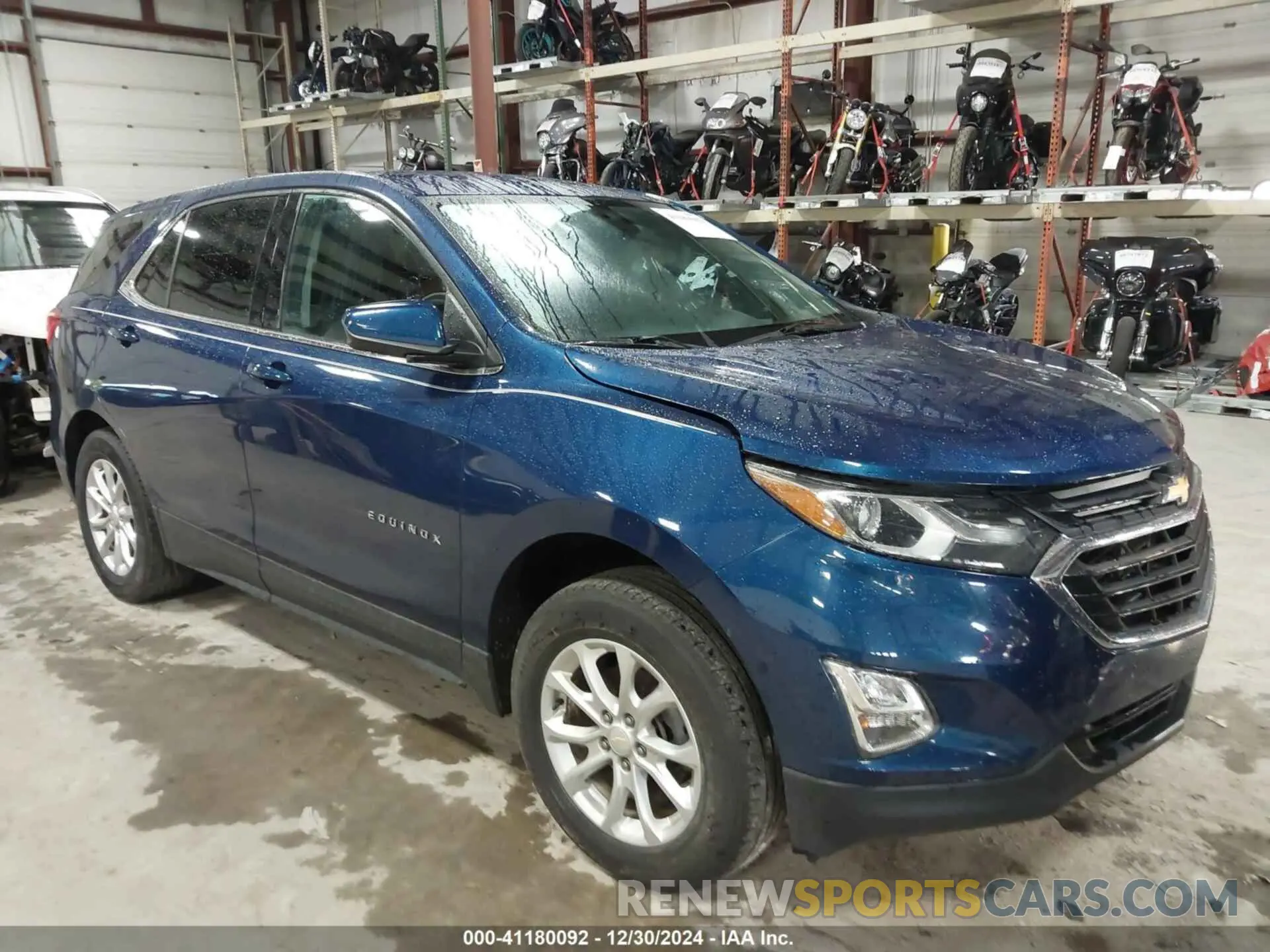 1 Photograph of a damaged car 2GNAXUEV5L6141399 CHEVROLET EQUINOX 2020