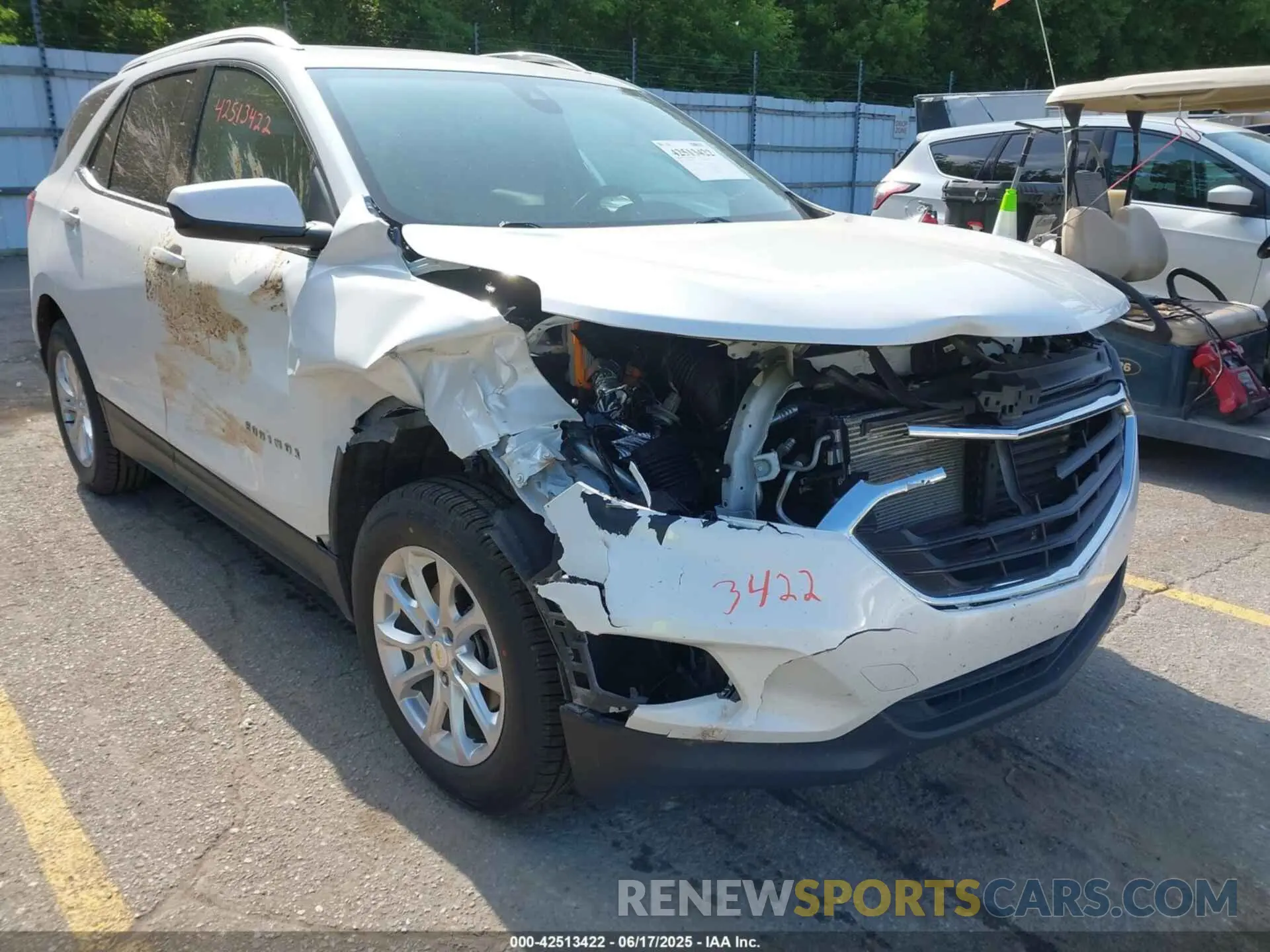 6 Photograph of a damaged car 2GNAXUEV5L6141905 CHEVROLET EQUINOX 2020