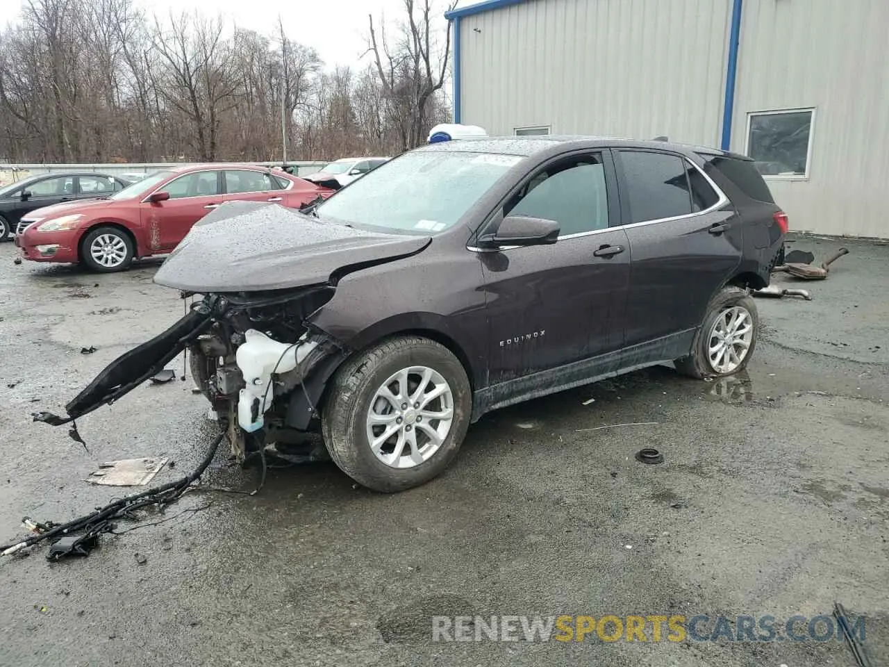 1 Photograph of a damaged car 2GNAXUEV5L6144061 CHEVROLET EQUINOX 2020