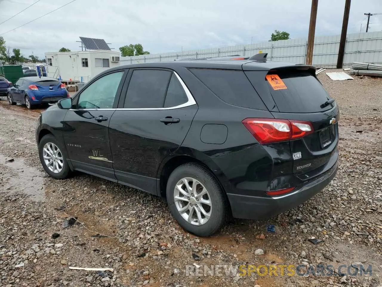 2 Photograph of a damaged car 2GNAXUEV5L6152483 CHEVROLET EQUINOX 2020
