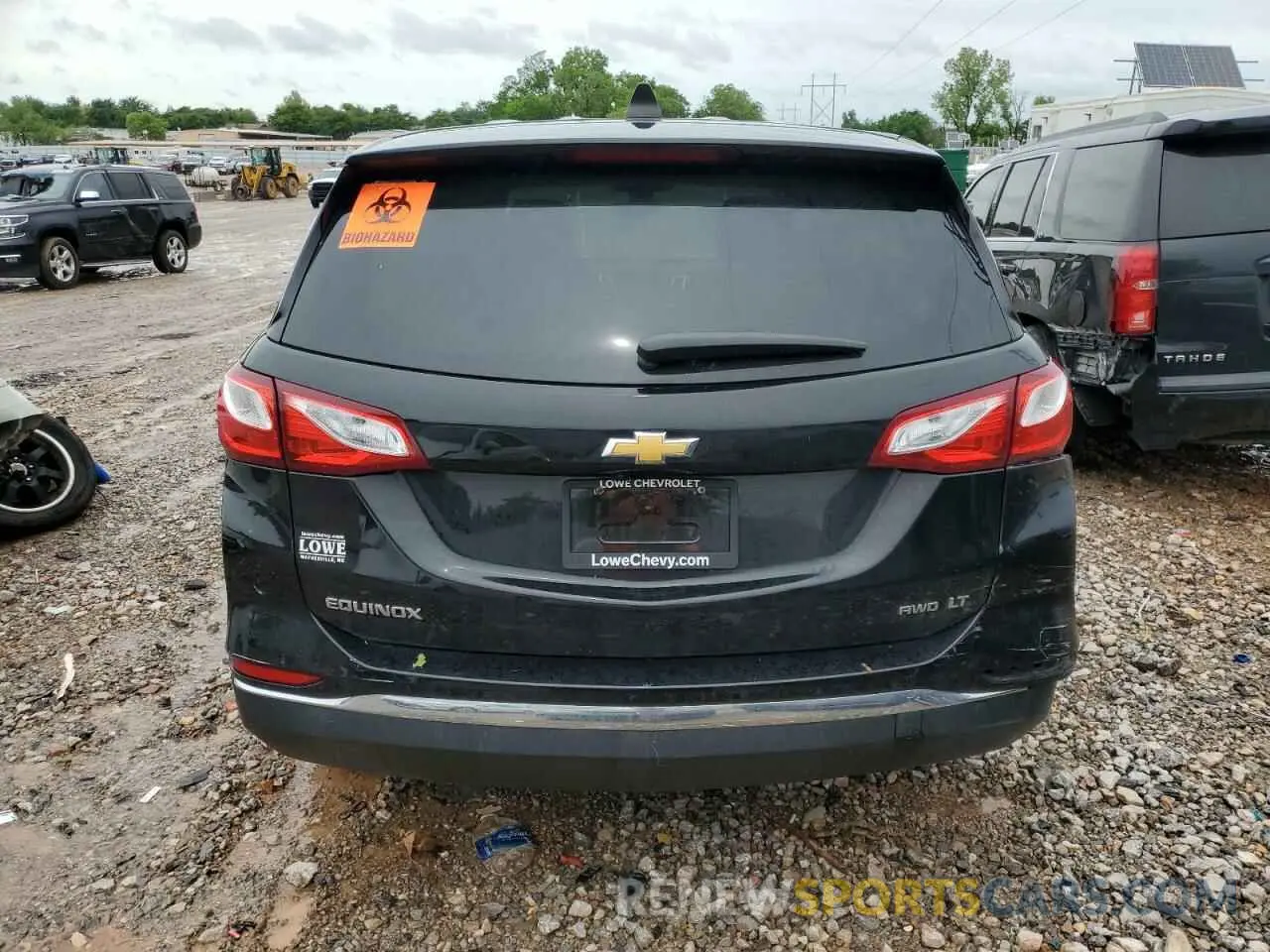 6 Photograph of a damaged car 2GNAXUEV5L6152483 CHEVROLET EQUINOX 2020