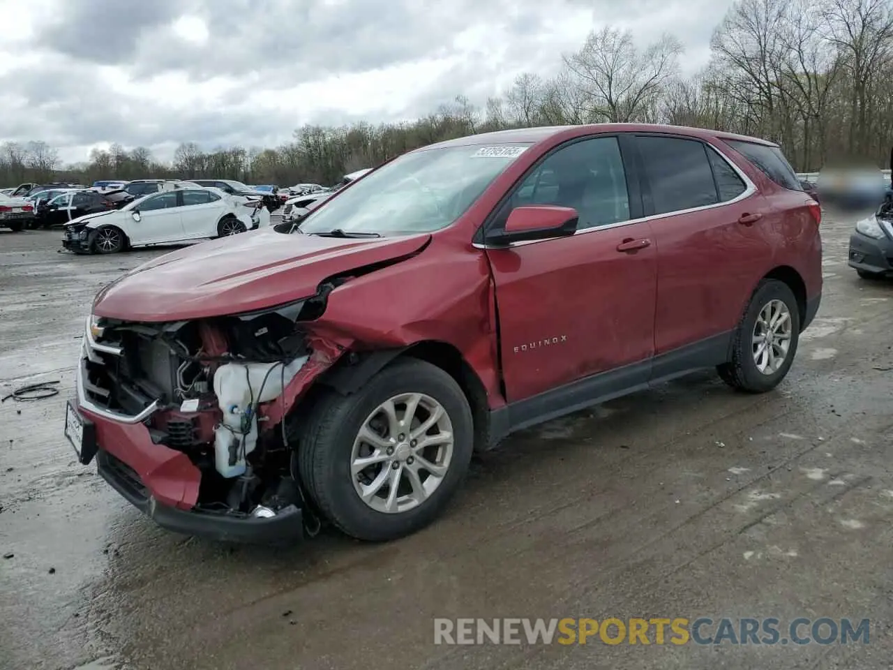 1 Photograph of a damaged car 2GNAXUEV5L6201522 CHEVROLET EQUINOX 2020