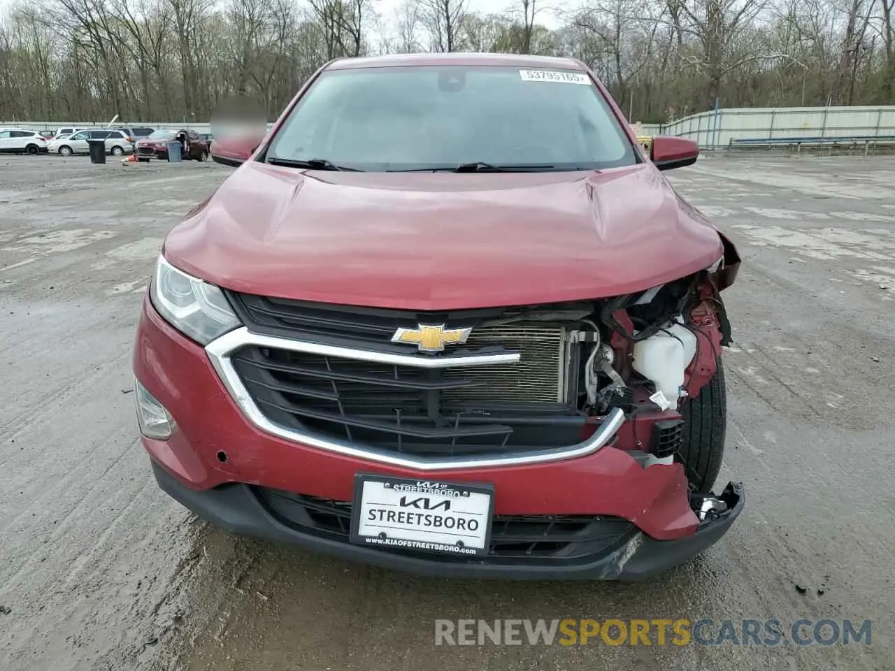 5 Photograph of a damaged car 2GNAXUEV5L6201522 CHEVROLET EQUINOX 2020