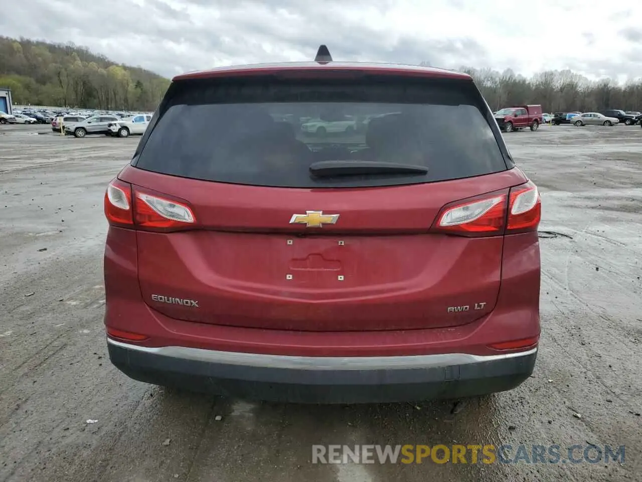 6 Photograph of a damaged car 2GNAXUEV5L6201522 CHEVROLET EQUINOX 2020