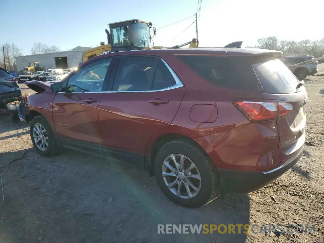 2 Photograph of a damaged car 2GNAXUEV5L6267875 CHEVROLET EQUINOX 2020