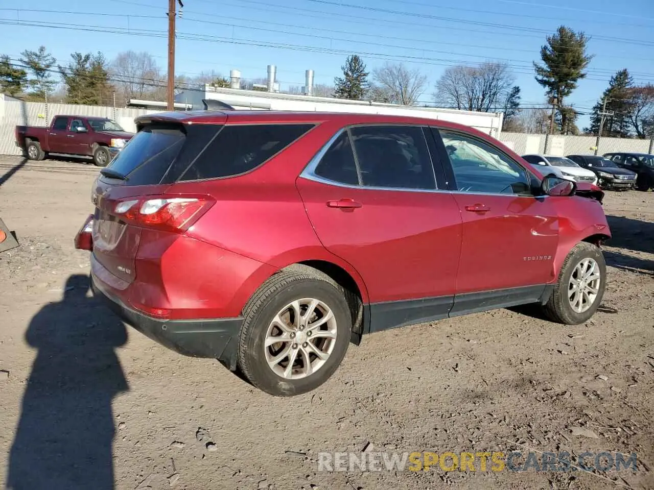 3 Photograph of a damaged car 2GNAXUEV5L6267875 CHEVROLET EQUINOX 2020